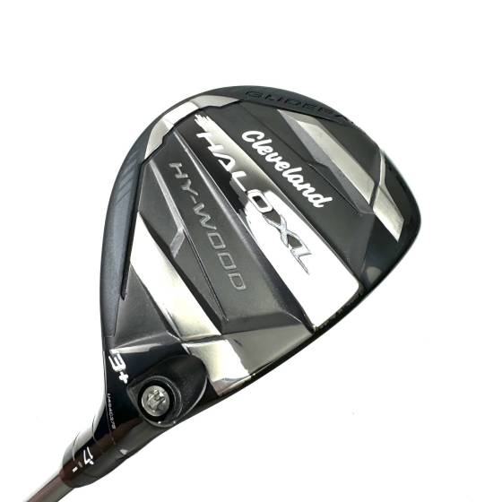 Cleveland Halo XL Hy-Wood 3+ Hybrid / 17 Degree / Aldila Ascent 40 Blue Stiff Flex