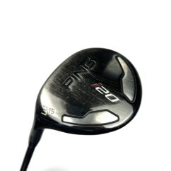 Left Handed Ping I20 3 Wood / 15 Degree / Ping TFC 707 Extra Stiff Flex
