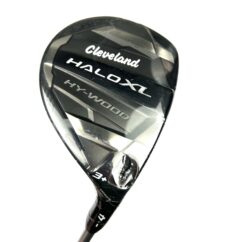 New Cleveland Halo XL Hy-Wood 3+ Hybrid / 17 Degree / Aldila Ascent 40 Blue Stiff Flex