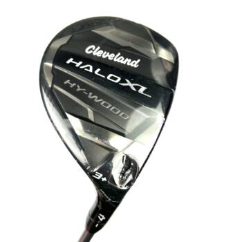 New Cleveland Halo XL Hy-Wood 3+ Hybrid / 17 Degree / Aldila Ascent 40 Blue Stiff Flex