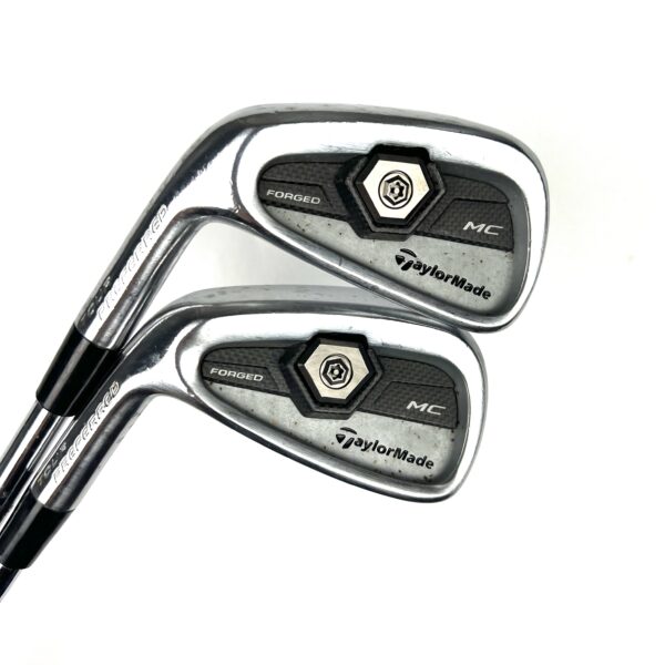 Left Handed Taylormade Tour Preferred MC Irons / 4-PW / Dynamic Gold S300 Stiff Flex