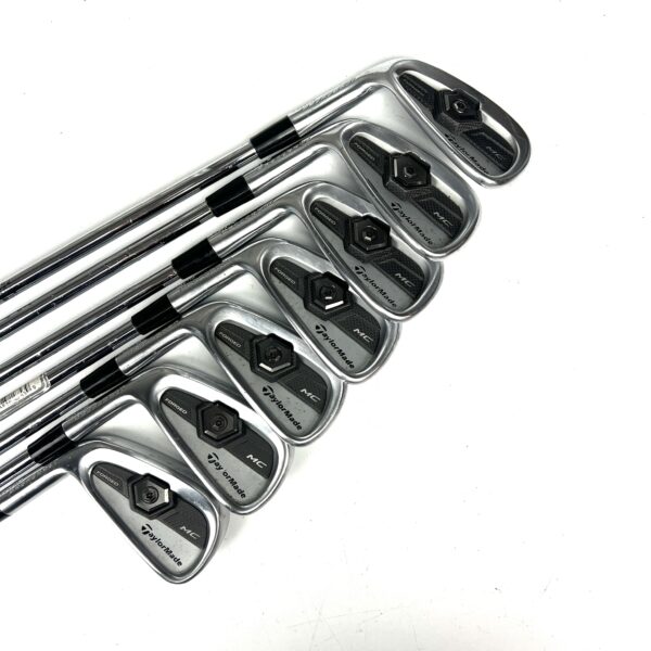 Left Handed Taylormade Tour Preferred MC Irons / 4-PW / Dynamic Gold S300 Stiff Flex