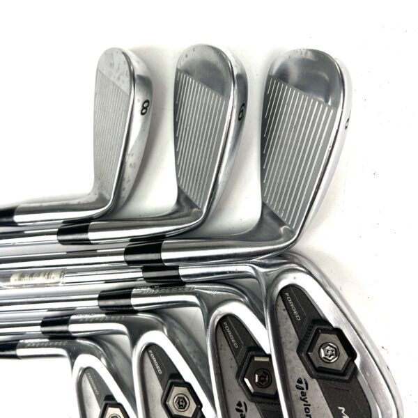Left Handed Taylormade Tour Preferred MC Irons / 4-PW / Dynamic Gold S300 Stiff Flex