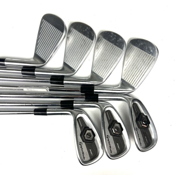 Left Handed Taylormade Tour Preferred MC Irons / 4-PW / Dynamic Gold S300 Stiff Flex