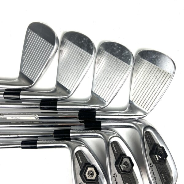 Left Handed Taylormade Tour Preferred MC Irons / 4-PW / Dynamic Gold S300 Stiff Flex