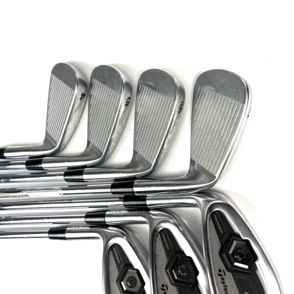 Left Handed Taylormade Tour Preferred MC Irons / 4-PW / Dynamic Gold S300 Stiff Flex