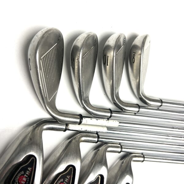 Big Bertha 2004 Irons / 5-10 + PW + SW / Callaway Big Bertha Uniflex