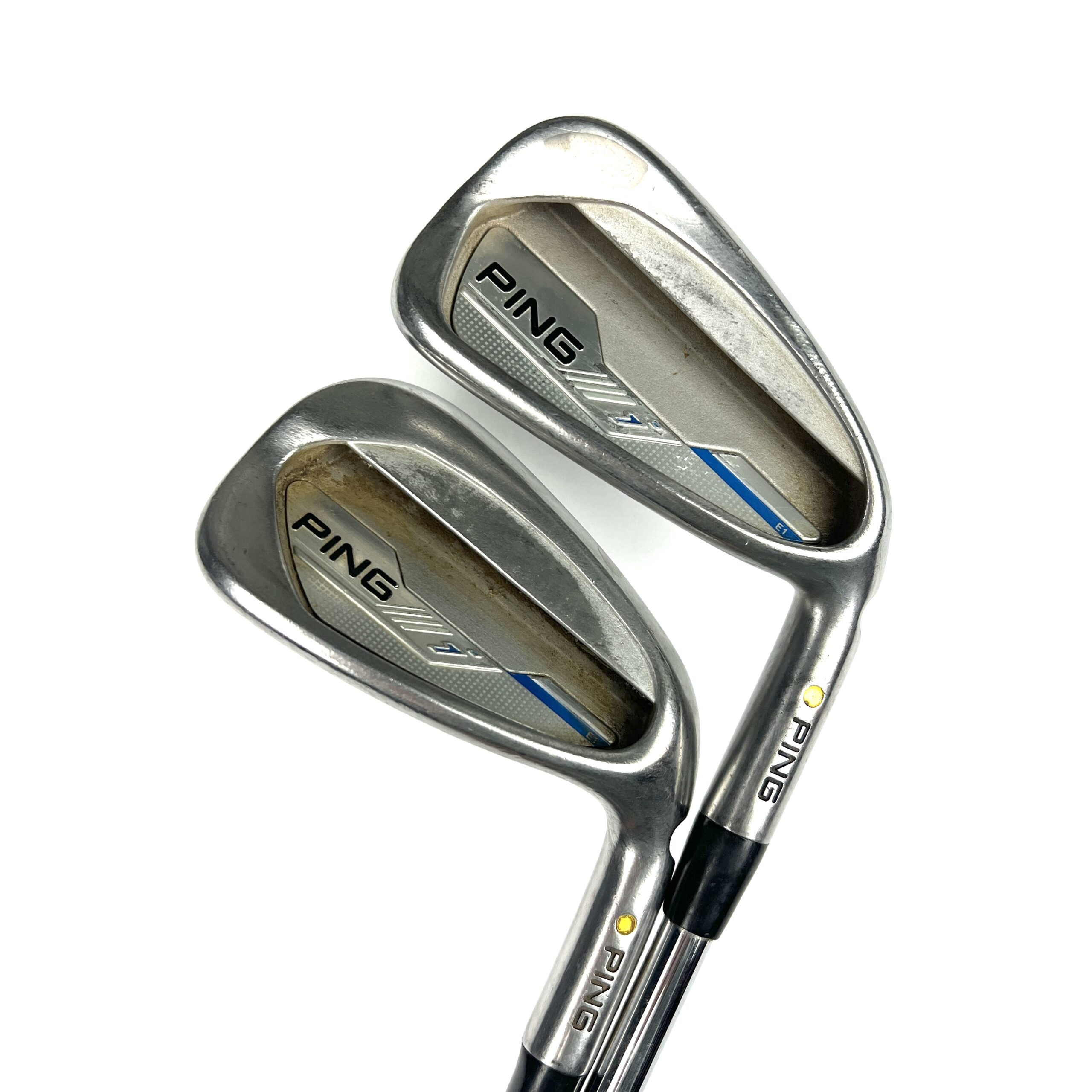 Left Handed Ping i Series E1 White Dot 6 Iron CFS Regular Steel Shaft Ping Grip Left Handed Ping i Series E1 White Dot 6 Iron CFS Regular Steel Shaft Ping Grip