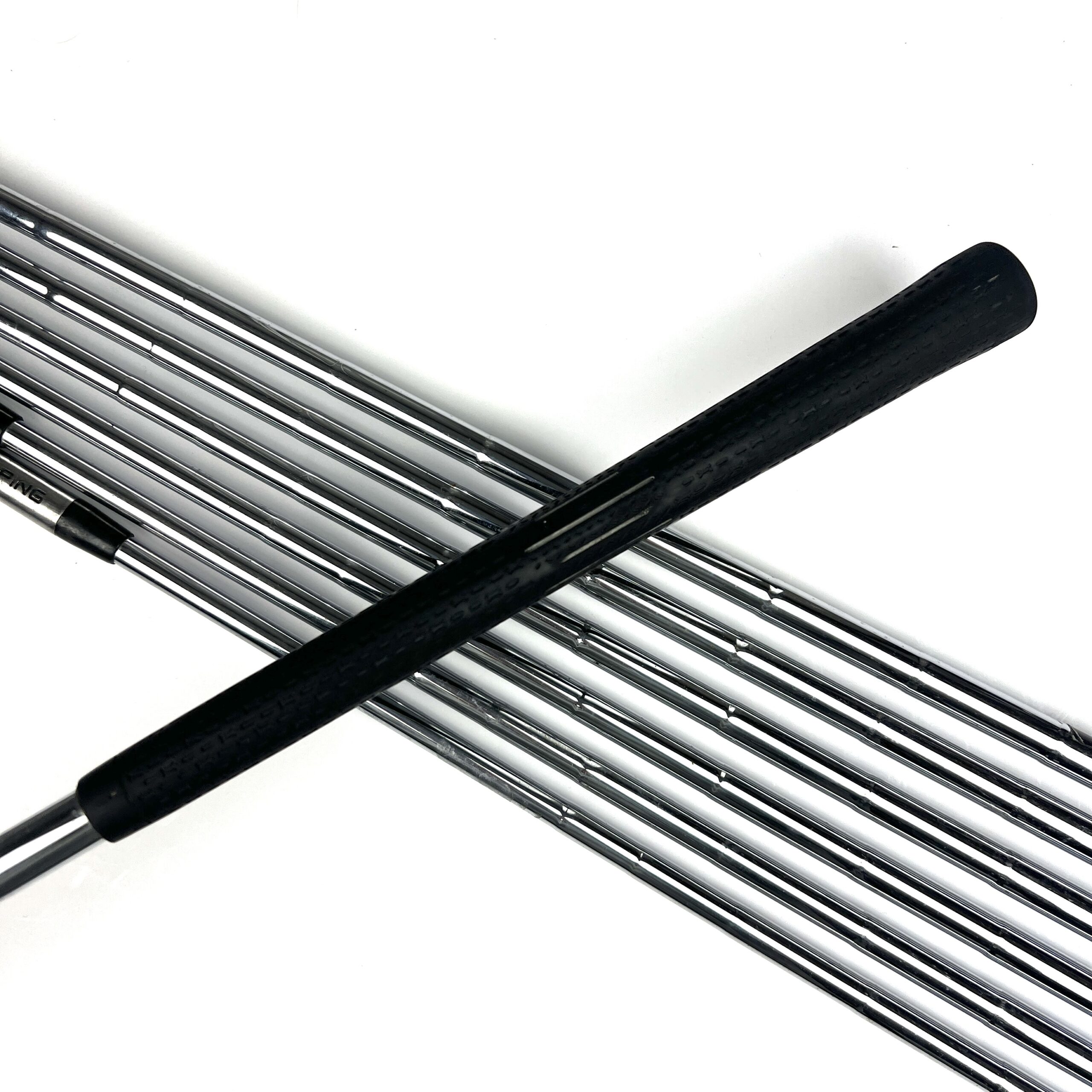 Left Handed Ping i Series E1 White Dot 5 Iron CFS Regular Steel Shaft Ping Grip