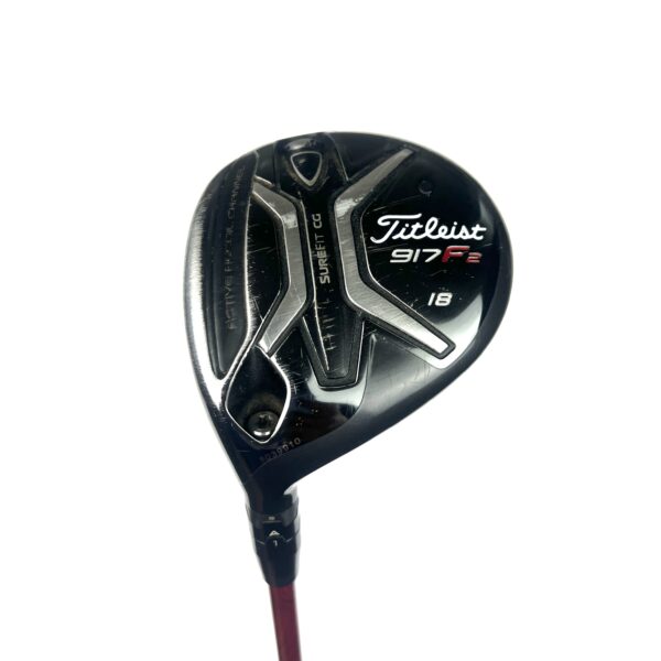 Left Handed Titleist 917F2 5 Wood / 18 Degree / Evenflow Senior Flex