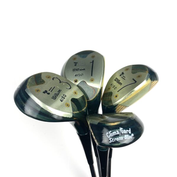 Wilson 4150 Strata-Bloc Set / Driver, 3 Wood, 5 Wood, 7 Wood / Regular Flex