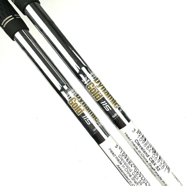 Cleveland CBX Wedges / 52 & 56 Degree / Dynamic Gold 115 Wedge Flex