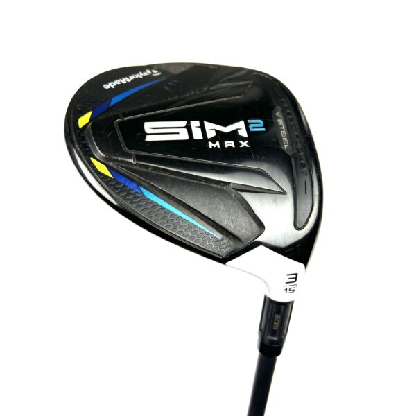 Taylormade Sim 2 Max 3 Wood / 15 Degree / Rogue 110 MSI 60 X-Stiff Flex