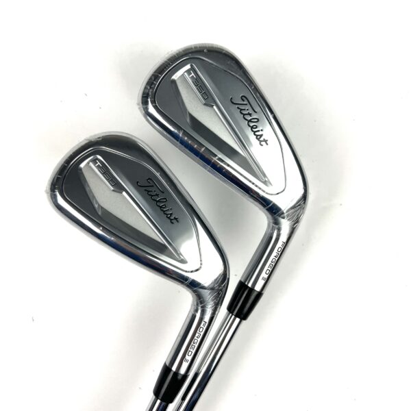 New Titleist T350 2023 Irons / 5-PW + GW / AMT Red R300 Regular Flex