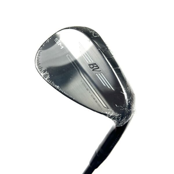 New Titleist Vokey SM9 Jet Black Premium Gap Wedge / 52 Degree / BV Wedge Flex