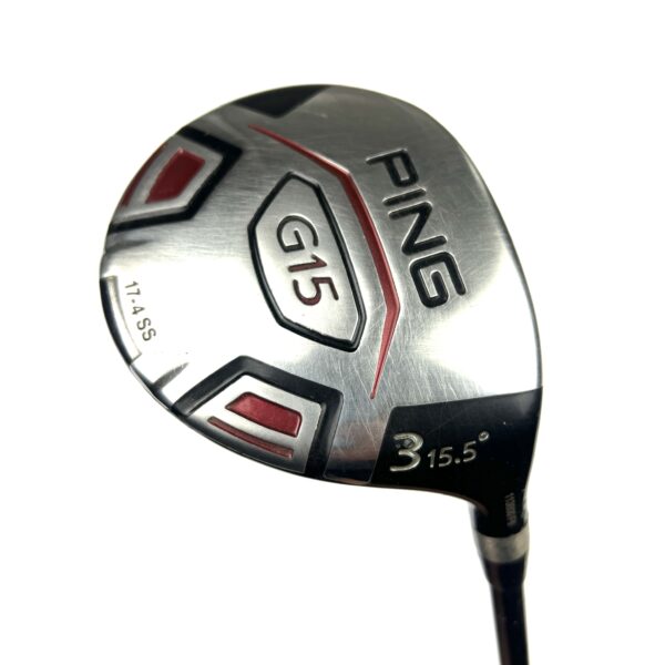 Ping G15 3 Wood / 15.5 Degree / Serrano 75 Stiff Flex