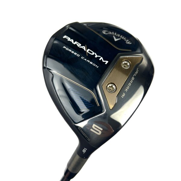 Callaway Paradym 5 Wood / 18 Degree / Hzrdus Silver Gen 4 Stiff Flex