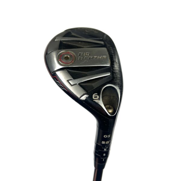 Callaway Big Bertha OS 6 Hybrid / 28 Degree / Recoil ES 460 Senior Flex