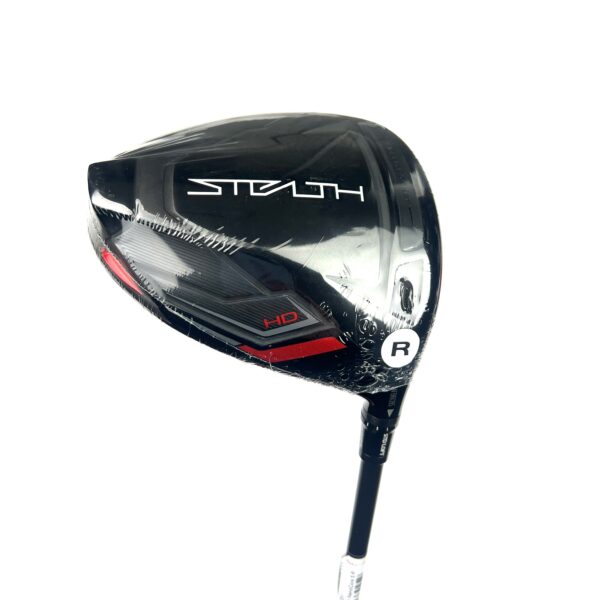 New Taylormade Stealth HD Driver / 10.5 Degree / Helium Black Regular Flex