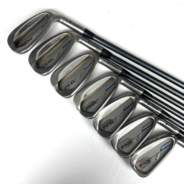 Ping I Series E1 Irons / 4-PW / CFS 65 Senior Flex