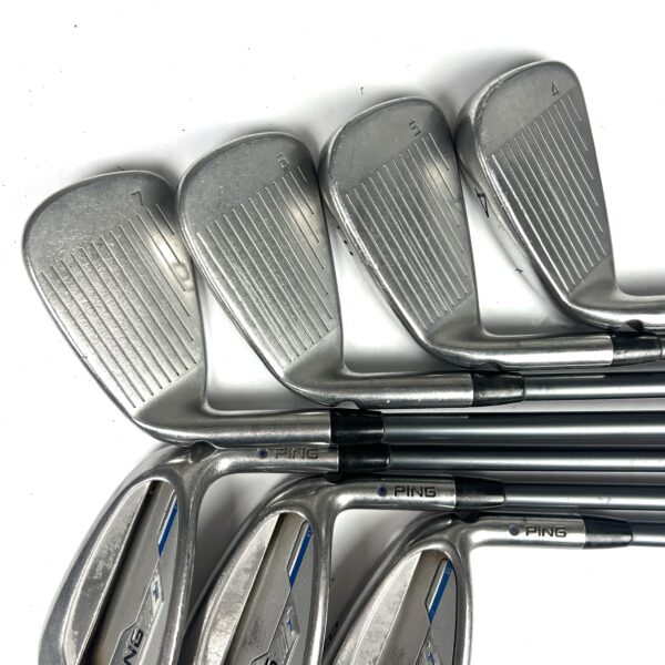 Ping I Series E1 Irons / 4-PW / CFS 65 Senior Flex