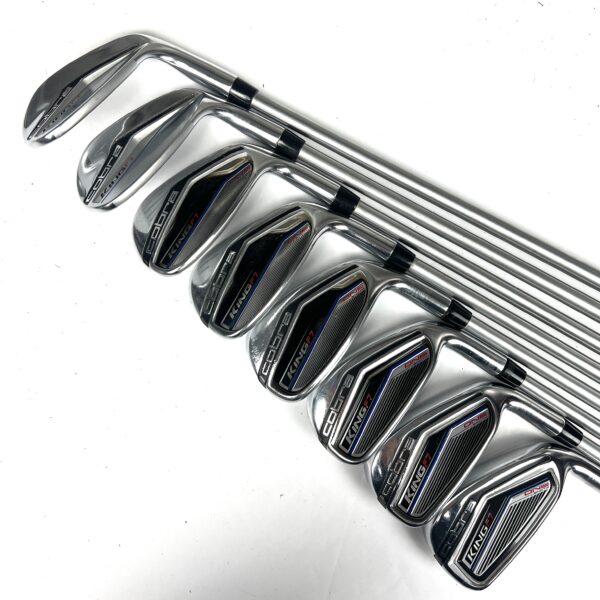 Cobra King F7 One Length Irons / 5-SW / KBS Tour C-Taper Regular Flex