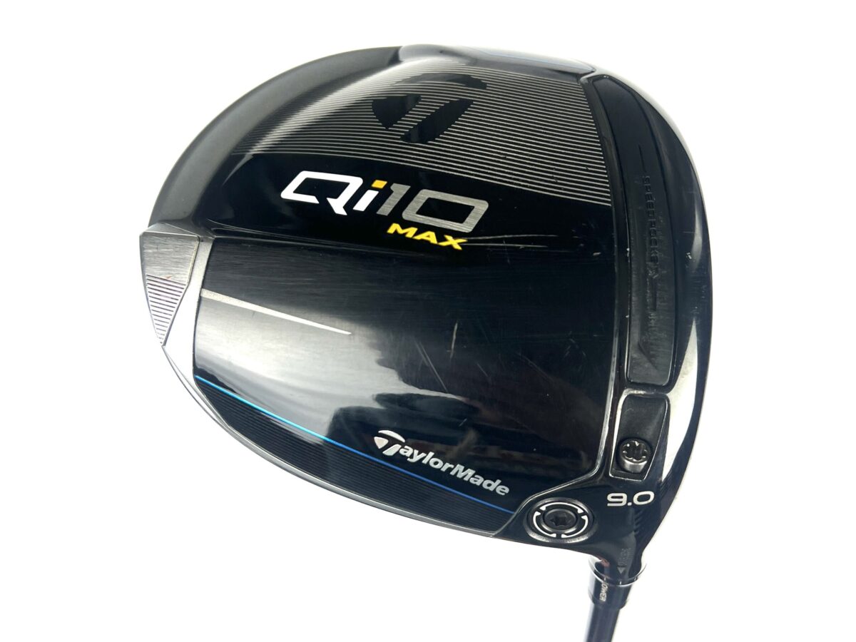 Taylormade QI10 Max Driver / 9 Degree / HZRDUS RDX Smoke X-Stiff Flex