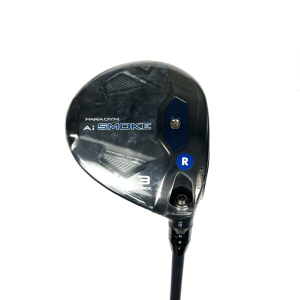 New Callaway Paradym AI Smoke Max 3 Wood / 15 Degree / Tensei Blue AV Series 65 Regular Flex