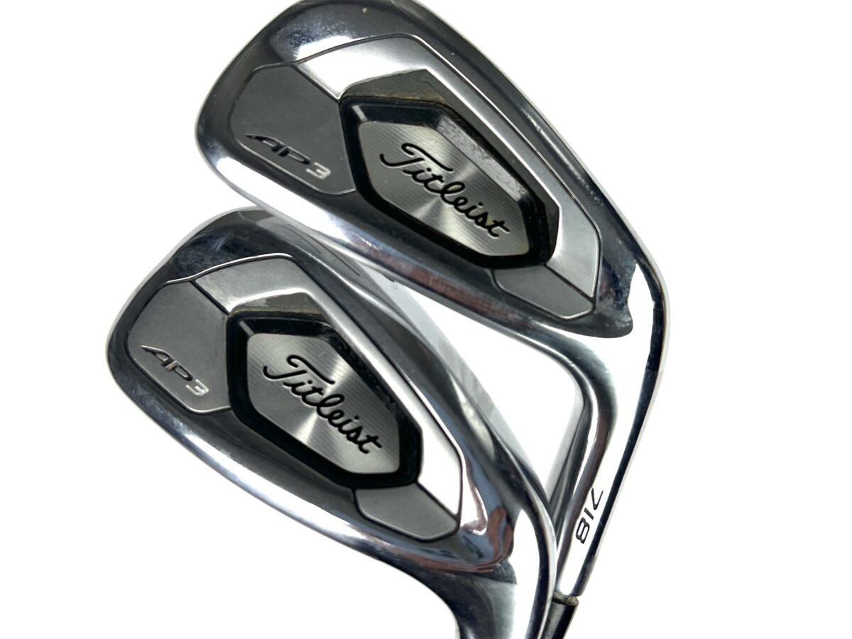 Titleist 718 AP3 Irons / 4-PW / AMT Black S300 Stiff Flex