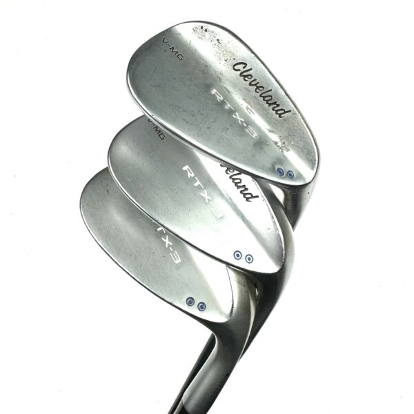 Cleveland RTX-3 Wedge Set / 50, 56, 60 Degree / Accra SP Wedge Flex