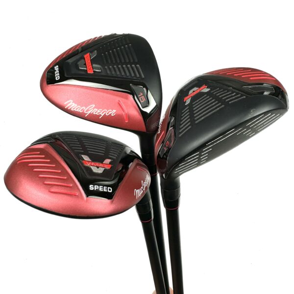 Macgregor V-Max Speed 3 Wood, 3 Hybrid, 4 Hybrid / 15, 18, 21 Degree / Regular Flex