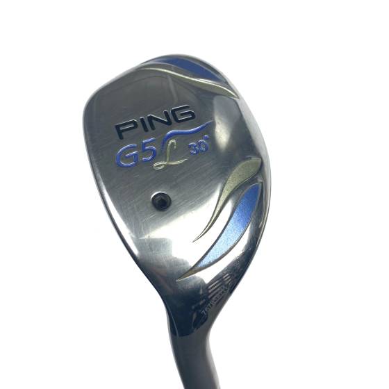 Left Handed Ping G5 L 6 Hybrid / 30 Degree / Ladies Flex