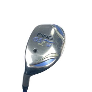 Left Handed Ping G5 L 6 Hybrid / 30 Degree / Ladies Flex