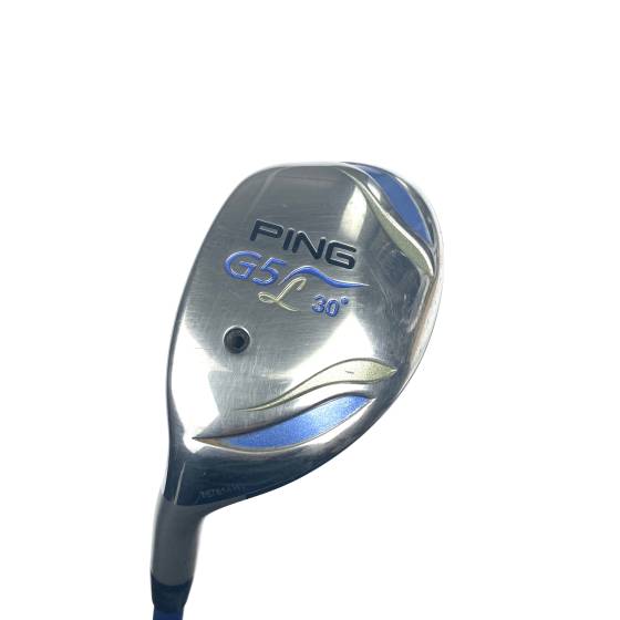 Left Handed Ping G5 L 6 Hybrid / 30 Degree / Ladies Flex