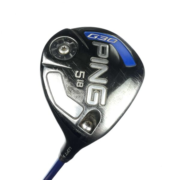 Ping G30 5 Wood / 18 Degree / TFC 419 Senior Flex