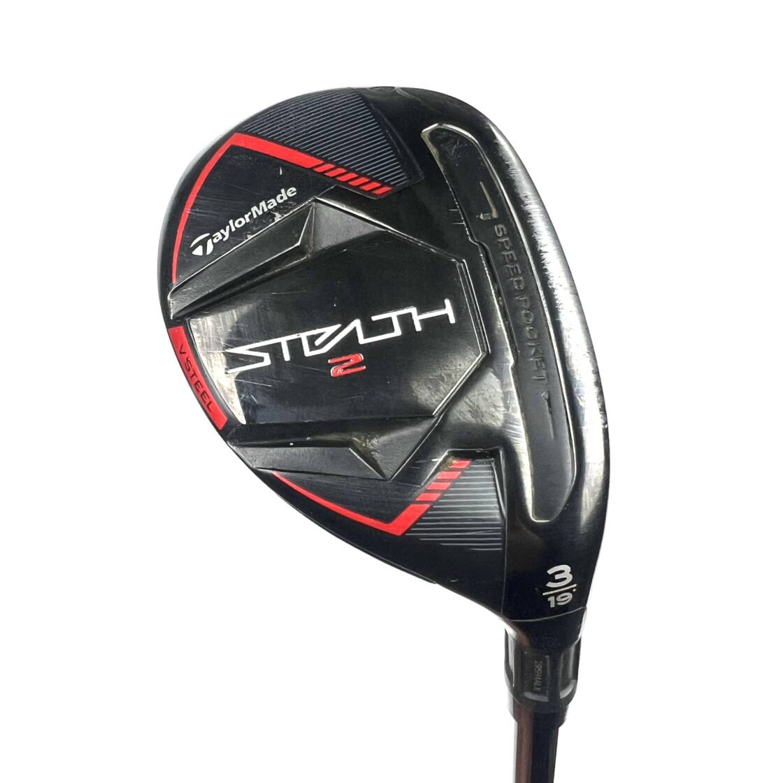 Taylormade Stealth 2 3 Hybrid / 19 Degree / HZRDUS Smoke RDX X