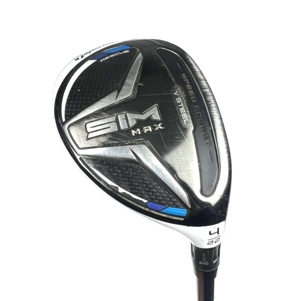 Taylormade Sim Max 4 Hybrid / 22 Degree / Ventus 7S Stiff Flex
