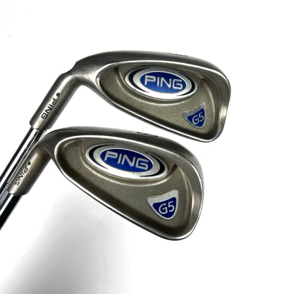 Left Handed Ping G5 Irons / 4-SW / AWT Regular Flex