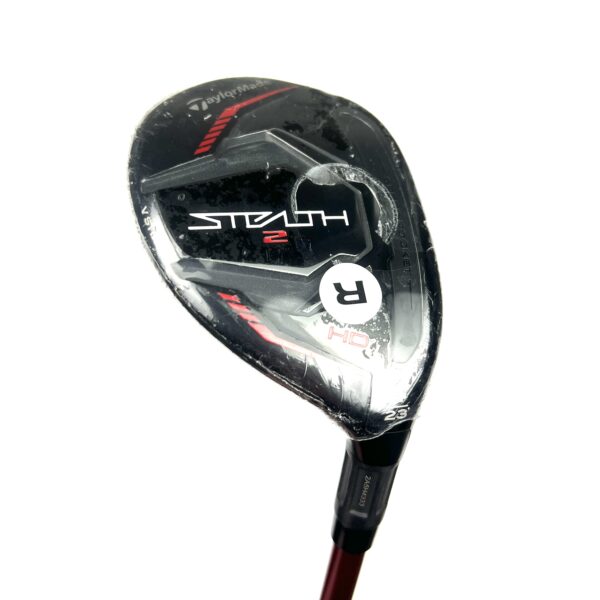 New Taylormade Stealth 2 HD 4 Hybrid / 23 Degree / Speeder NX 50 Regular Flex