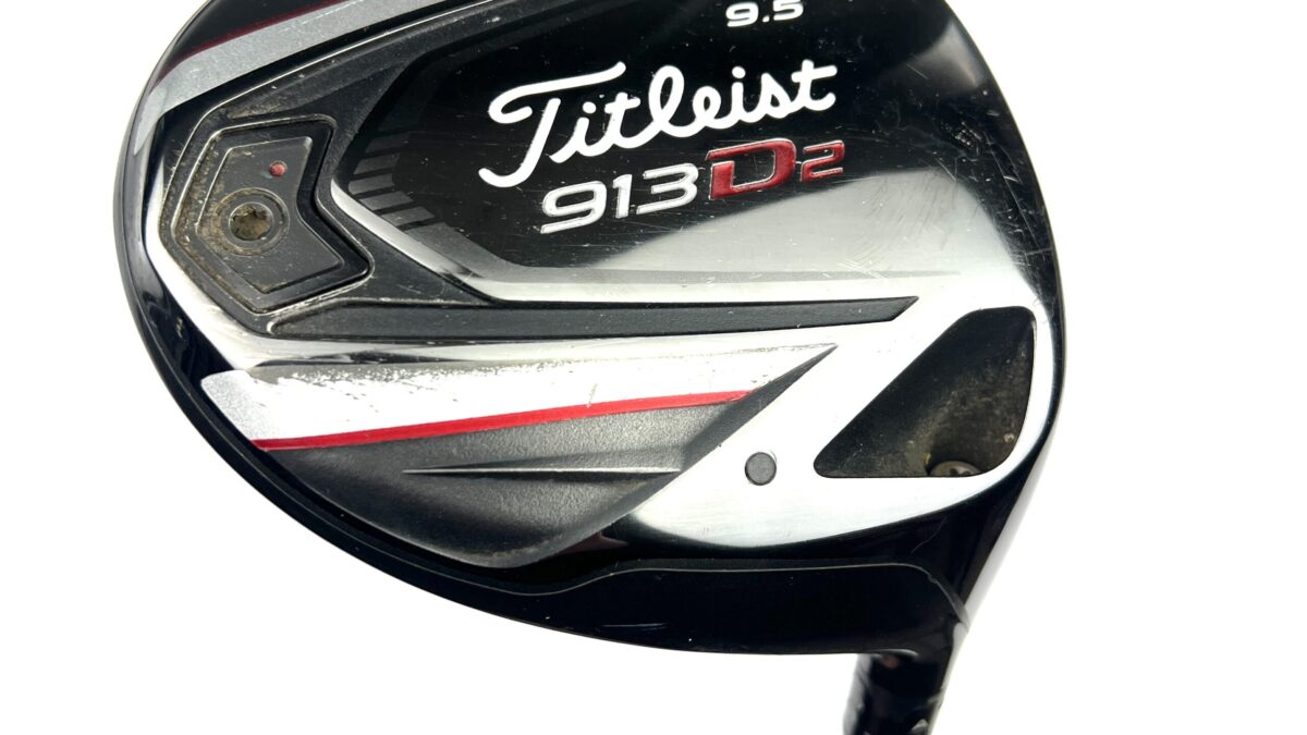 Driver Titleist 913 D2 - Droitier - Shaft Mitsubishi Tensei 55G Stiff - 9,5° - Occasion Bon état