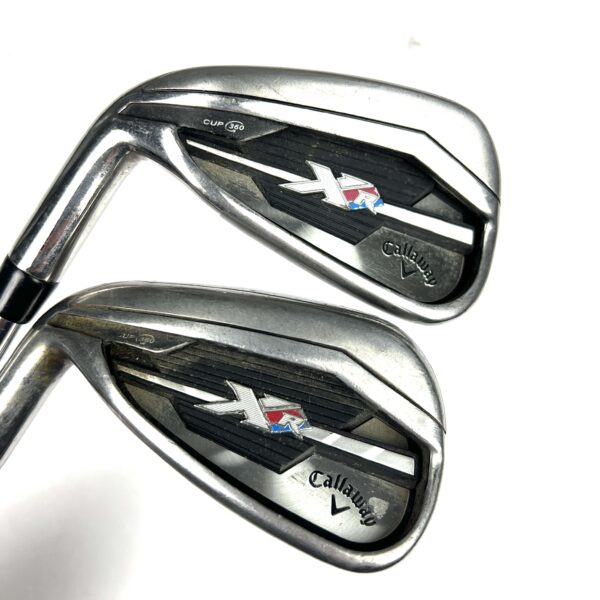 Left Handed Callaway XR Irons / 6-PW / Speedstep 80 Regular Flex