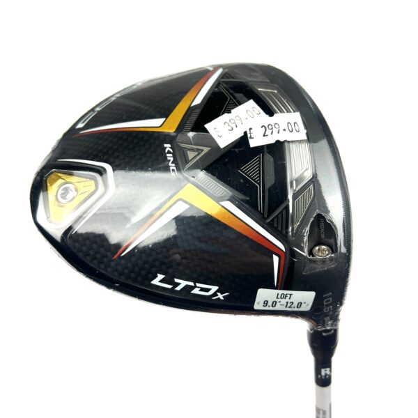 New Cobra LTDx Driver / 10.5 Degree / Helium Black Regular Flex