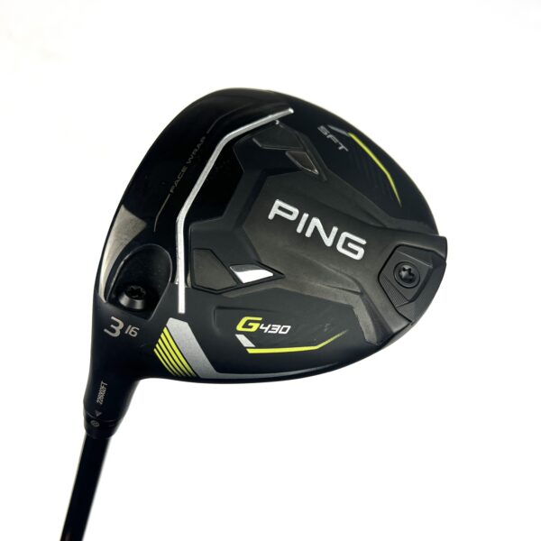 Left Handed Ping G430 SFT 3 Wood / 16 Degree / Hzrdus Smoke RDX X-Stiff Flex