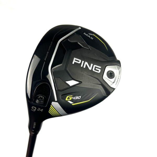 Left Handed Ping G430 SFT 9 Wood / 24 Degree / Alta CB 65 Regular Flex