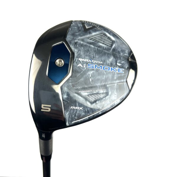 Left Handed Callaway Paradym AI Smoke Max 5 Wood / 18 Degree / Tensei Blue AV Series 65 Regular Flex