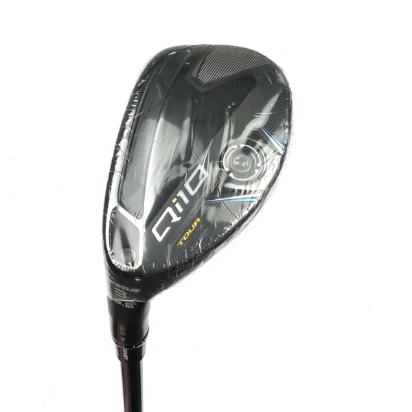 New Left Handed Taylormade QI10 Tour 3 Hybrid / 19.5 Degree / Hzrdus Gen 4 Black X-Stiff Flex