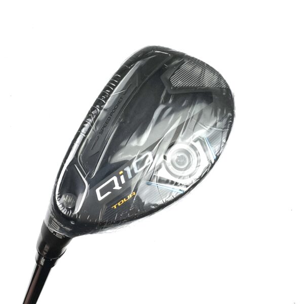 New Left Handed Taylormade QI10 Tour 3 Hybrid / 19.5 Degree / Hzrdus Gen 4 Black X-Stiff Flex