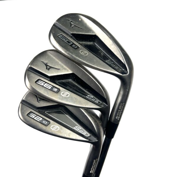 Mizuno S23 Wedge Set / 52, 56, 60 Degree / Dynamic Gold Wedge Flex
