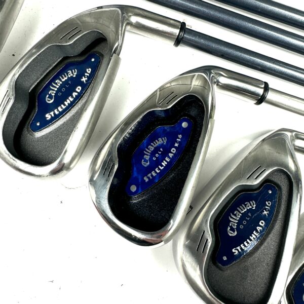 Callaway Steelhead X-16 Irons / 3-SW / System 85 Firm Flex