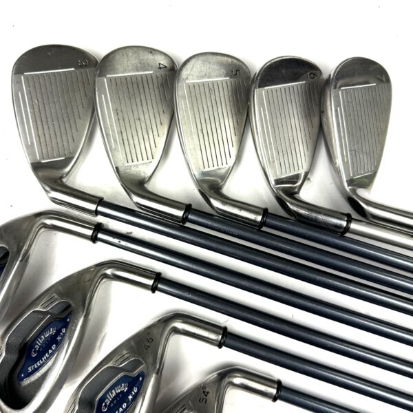 Callaway Steelhead X-16 Irons / 3-SW / System 85 Firm Flex